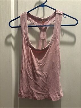 Women’s Light Pink Racerback Tank Top